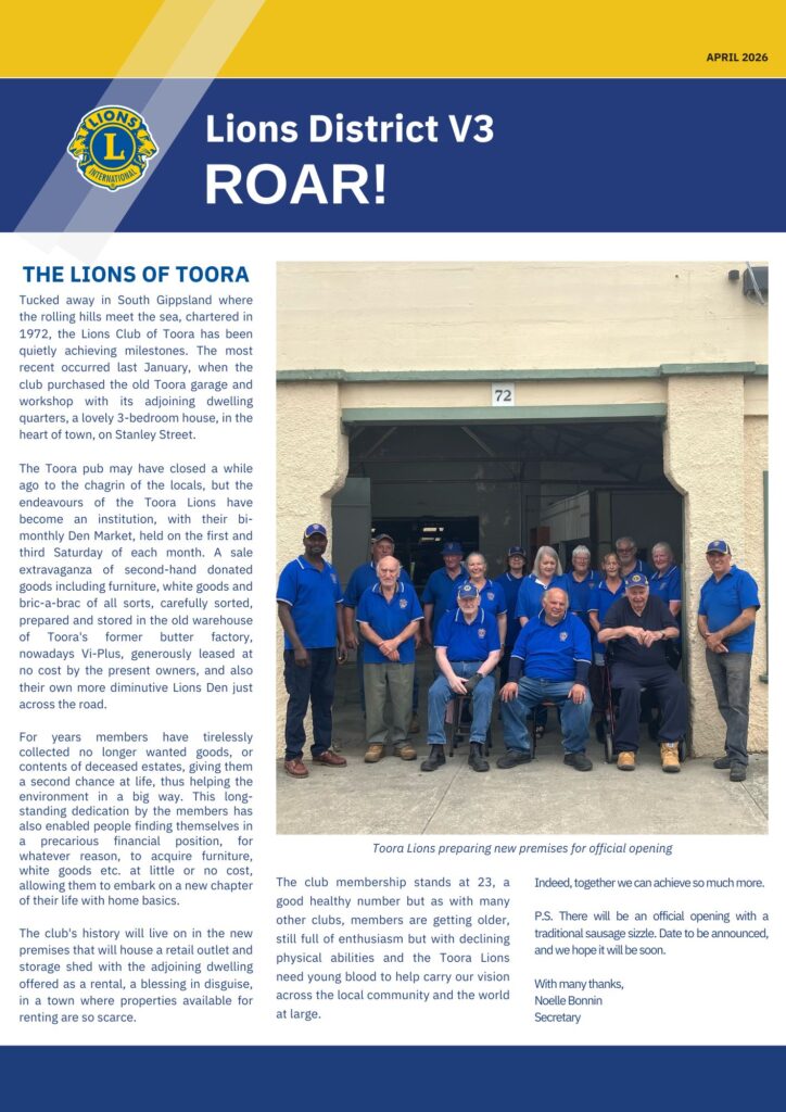 Newsletter April 2026